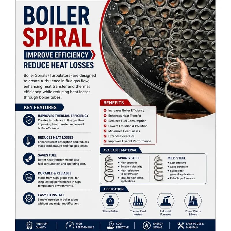 Boiler Spiral Springs — view 6