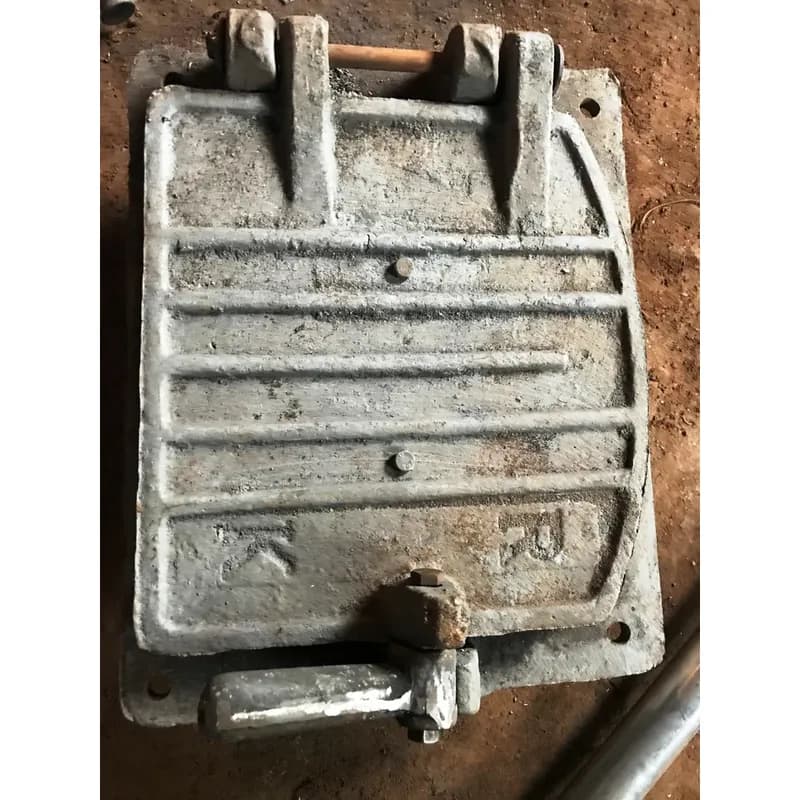 Cast Iron Boiler Fire Door — view 2
