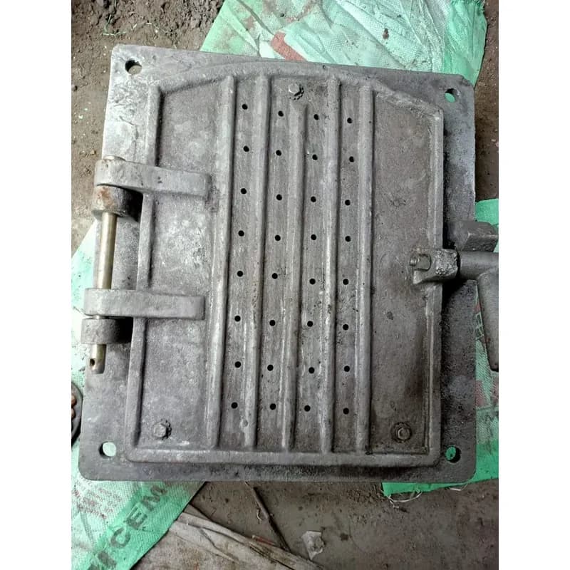 Cast Iron Boiler Fire Door — view 3