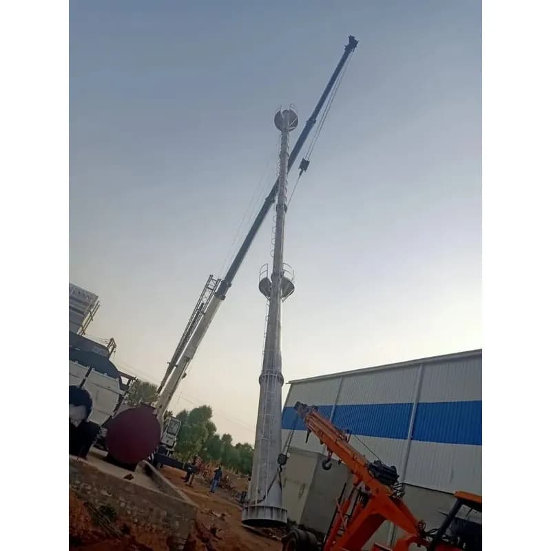Industrial Chimney Erection — view 4