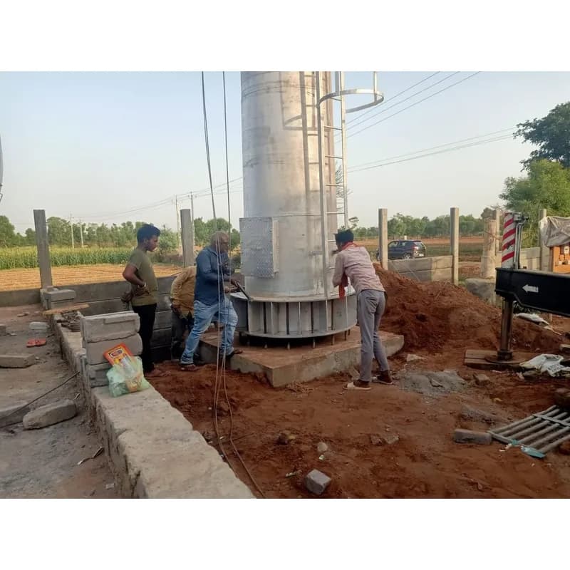 Industrial Chimney Erection — view 5