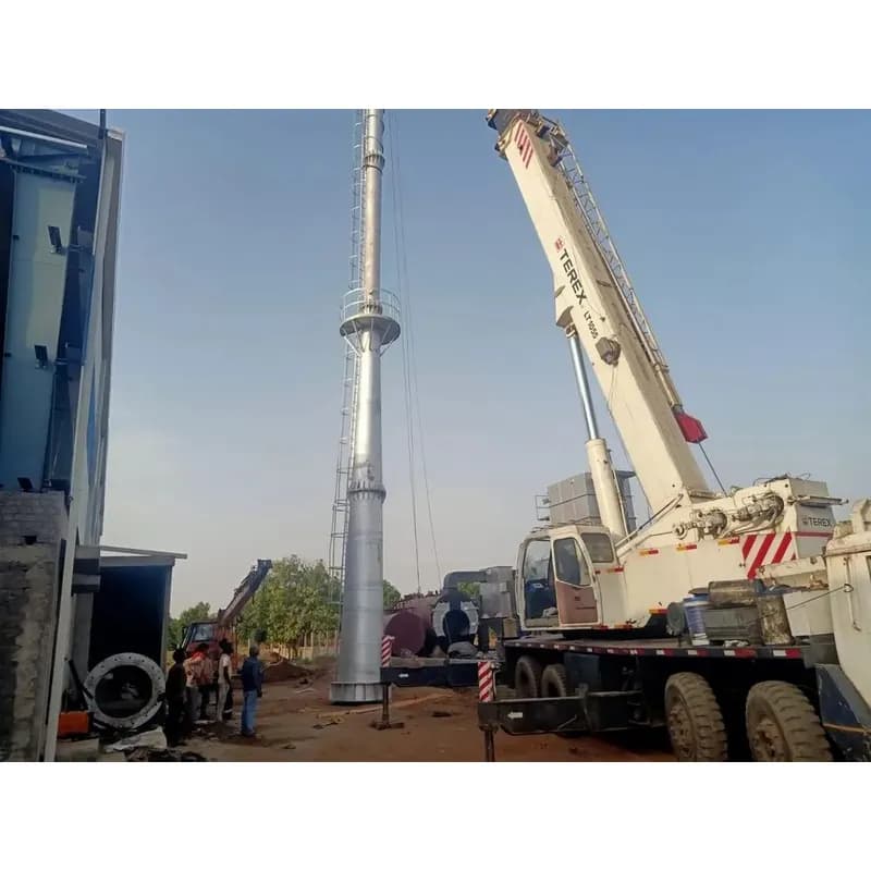Industrial Chimney Erection — view 6