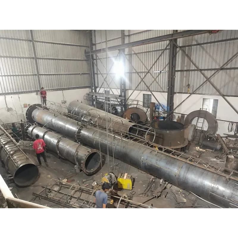 Boiler Chimney Fabrication — view 2