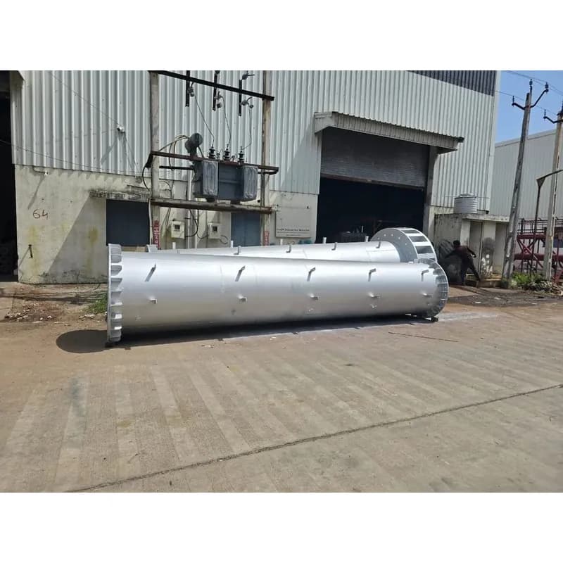 Boiler Chimney Fabrication — view 3