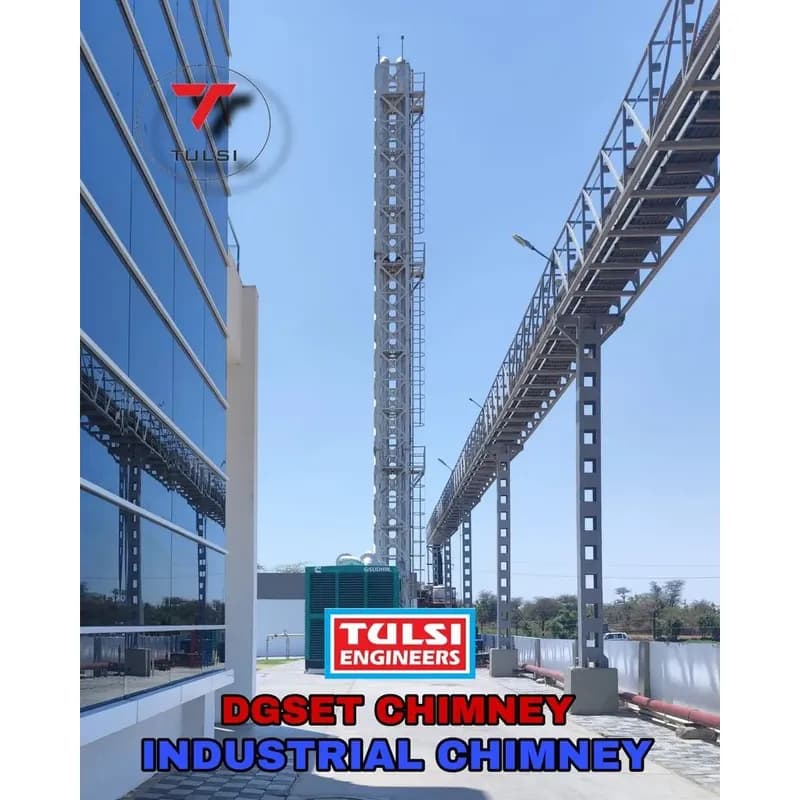 Chimney for Diesel Generator — view 2