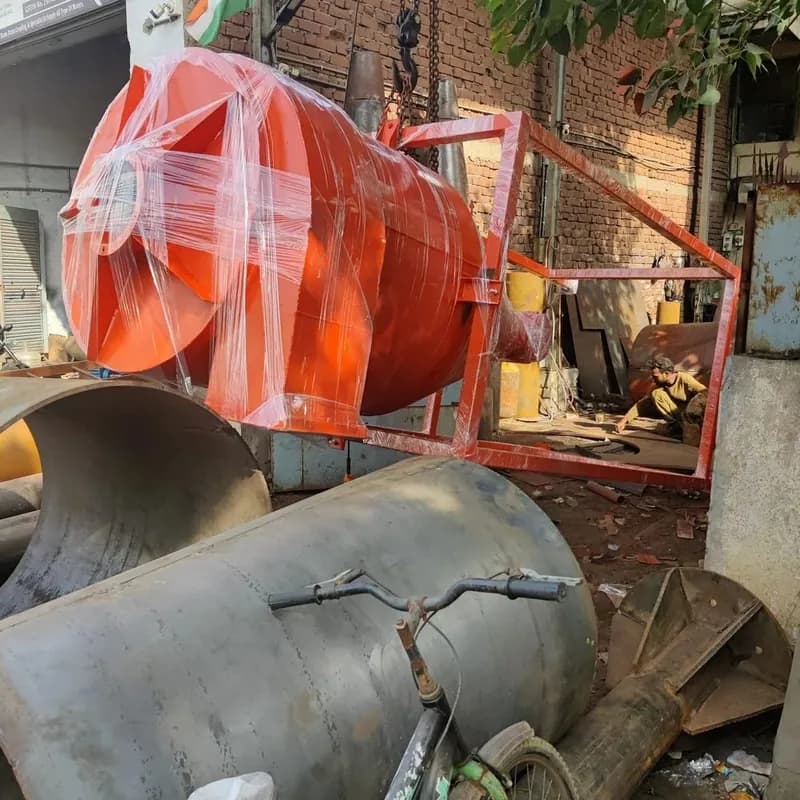 Cyclone dust collector — view 5