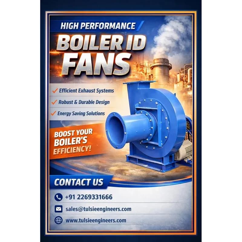 Induced Draft Fan Without Motor — view 3