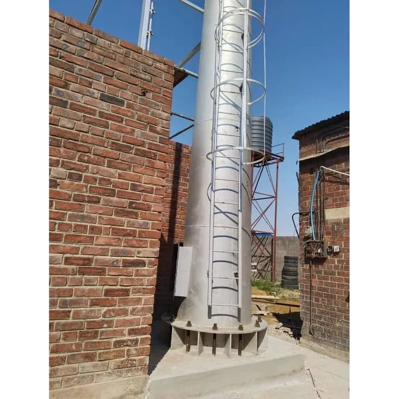 Industrial Boiler Chimney — view 5