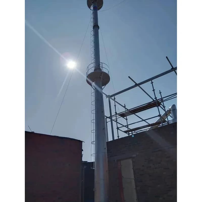 Industrial Boiler Chimney — view 6