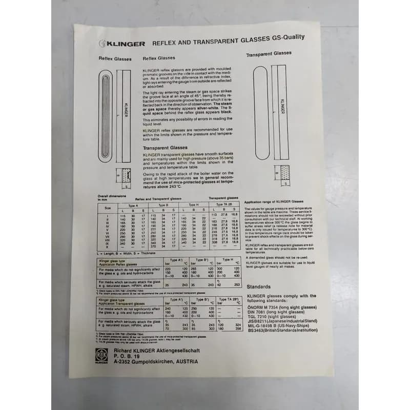 Reflex Level Gauge Glass — view 5