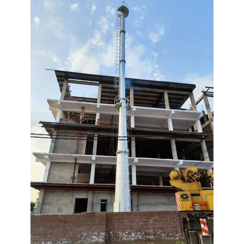 Self Supported Industrial Chimney — view 2
