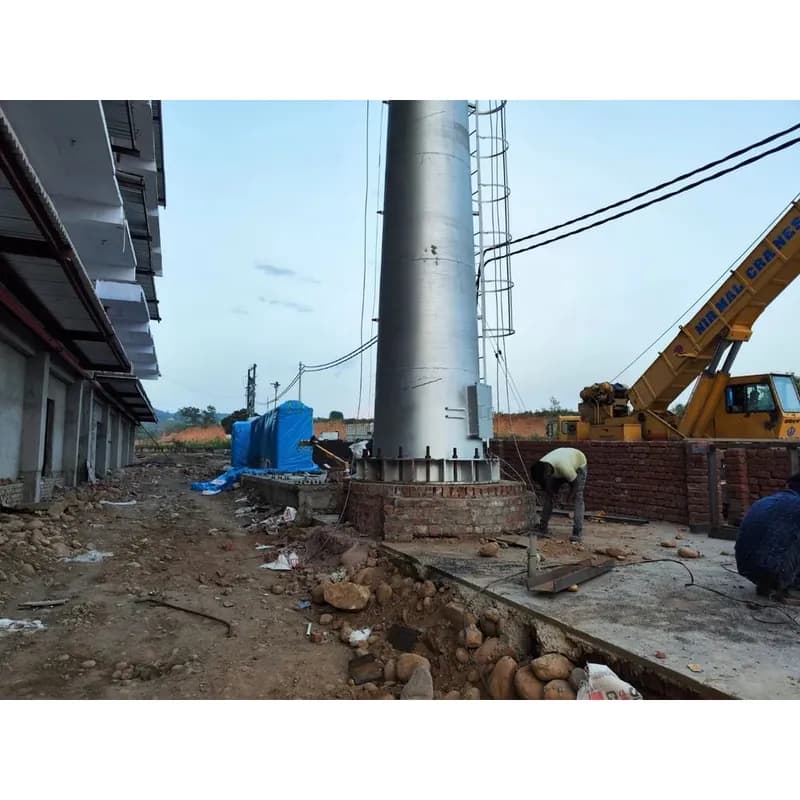 Self Supported Industrial Chimney — view 4