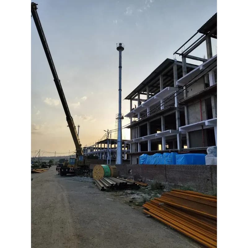 Self Supported Industrial Chimney — view 6