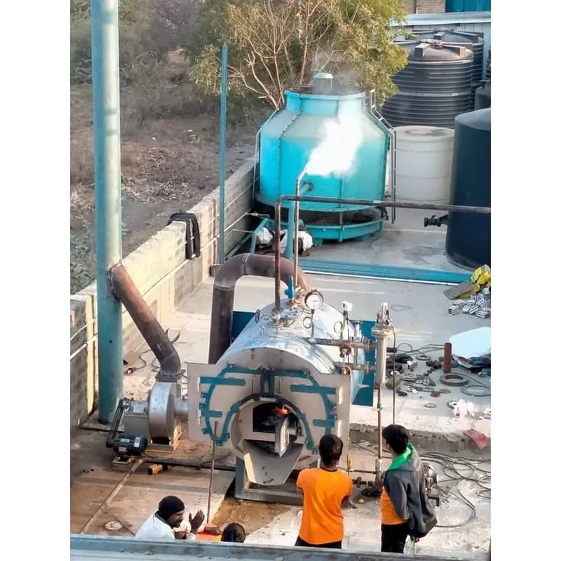 Wood Fired Non-IBR Steam Boiler — view 2